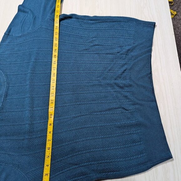 Dockers Men's Pullover Sweater Green Crew Neck Ribbed Long Sleeve Easy Care XL - Picture 6 of 6